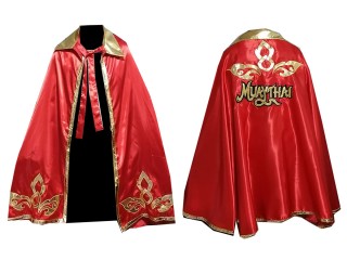 KANONG Peignoir de Boxe BATMAN : Rouge Lai Thai