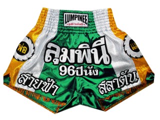 Lumpinee Short Boxe Thai Femme : LUM-022-W Vert
