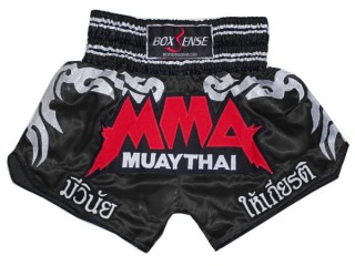 Boxsense Short Boxe Thai : BXS-066-Noir