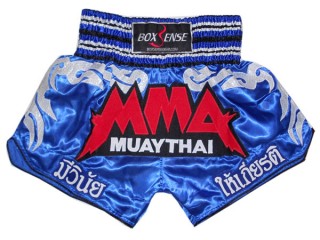 Boxsense Short Boxe Thai : BXS-066-Bleu