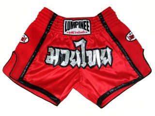 Lumpinee Short Boxe Thai : LUMRTO-005-Rouge