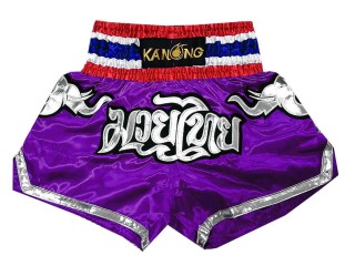 Kanong Short Boxe Thai : KNS-125-Violet