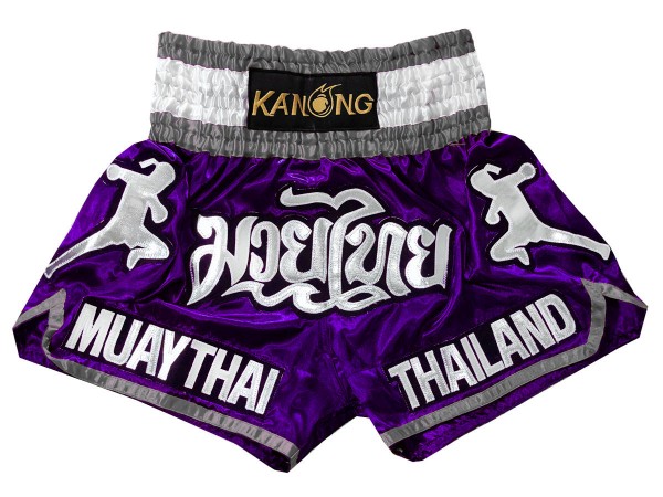 Kanong Short Boxe Thai : KNS-133-Violette