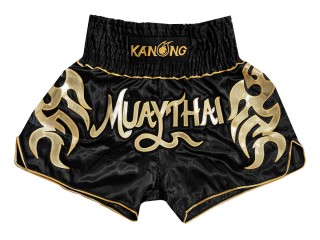 Kanong Short Boxe Thai : KNS-134-Noir