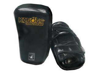 Pao de Boxe , Pao de Muay Thai Kanong : Noir (incurvé)