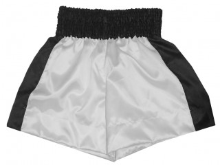 Shorts Boxe Anglaise Old School Kanong : KNBSH-301-Classic-Blanc