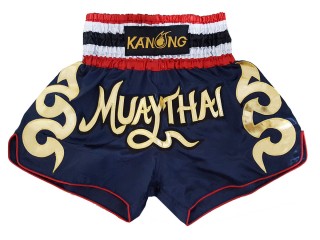 Kanong Short Kick boxing Enfants : KNS-120-Marine-K