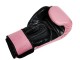 Gant de Boxe Rose en cuir de Kanong : Rose/Noir