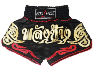 Boxsense Short Boxe Thai : BXS-082 Noir