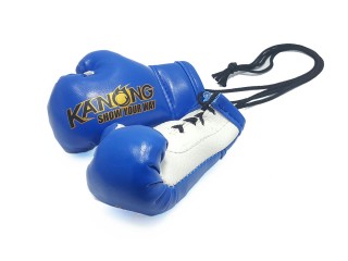Kanong suspendu petits gants de boxe: Bleu