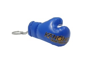 Porte-clés de gants de boxe Kanong: Bleu