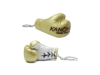 Porte clé  de gant de boxe Kanong : Or