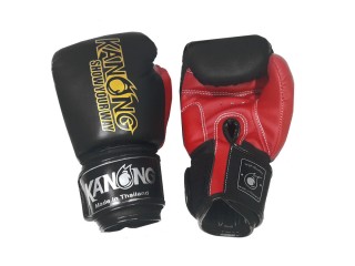 Gants de boxe enfant Kanong : Noir