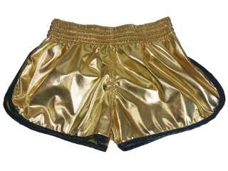 Short Muay Thai Femme de Kanong : KNSWO-401-or