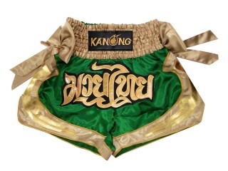 Kanong Ruban Short Boxe Thai : KNS-132-Vert