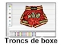 short de boxe Personnalisé